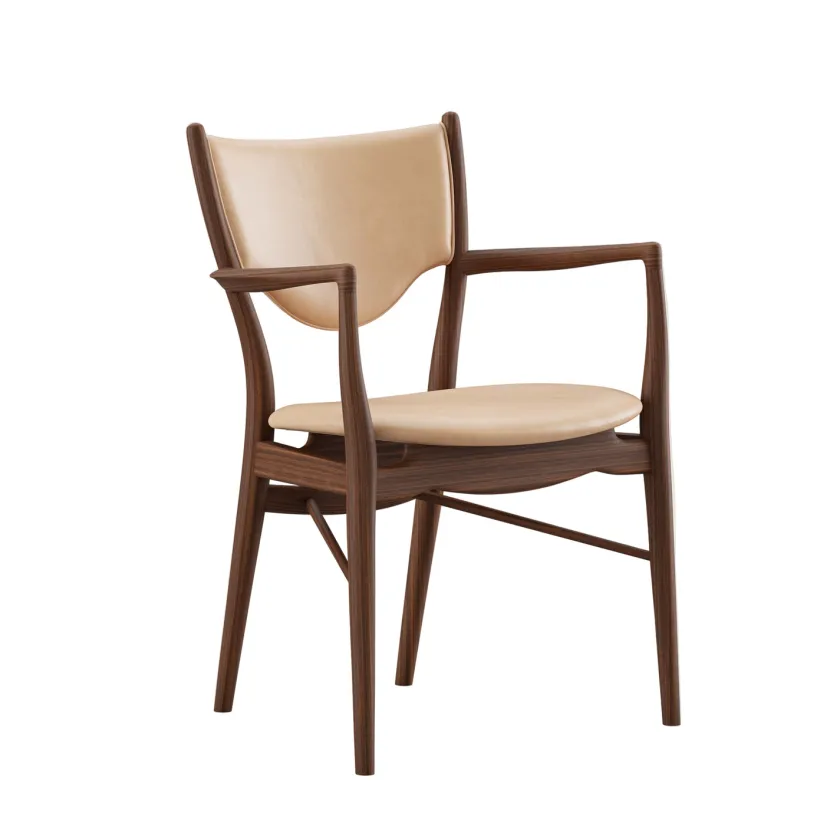 House of Finn Juhl 46 Armchair, valnød af Finn Juhl> Spisebordsstole