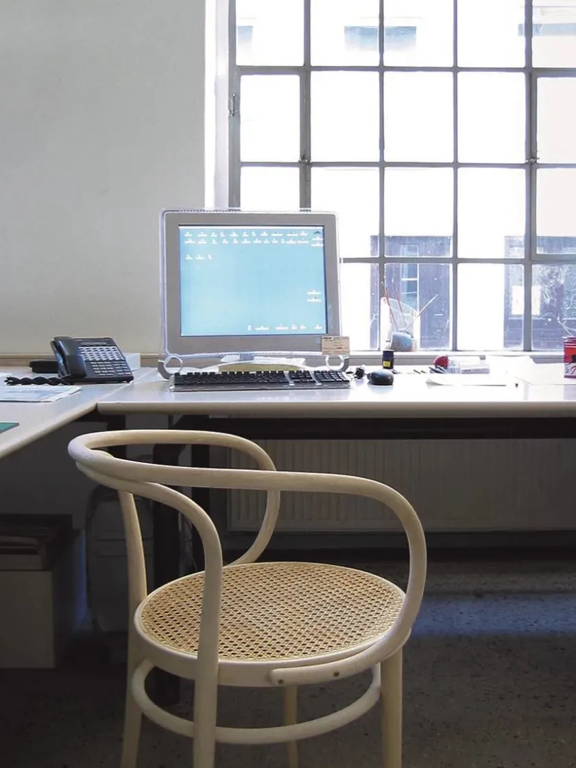 Thonet 209 Armstol, bøg fra> Spisebordsstole