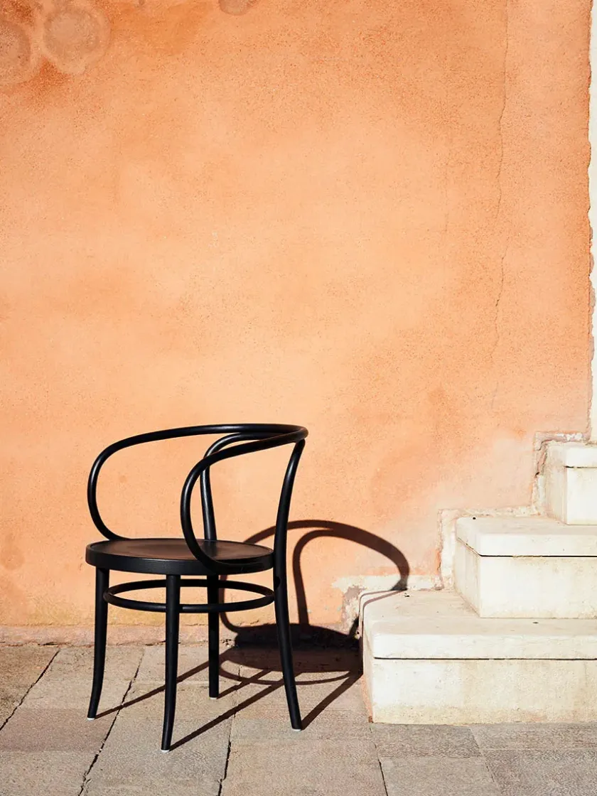 Thonet 209 Armstol, bøg fra> Spisebordsstole