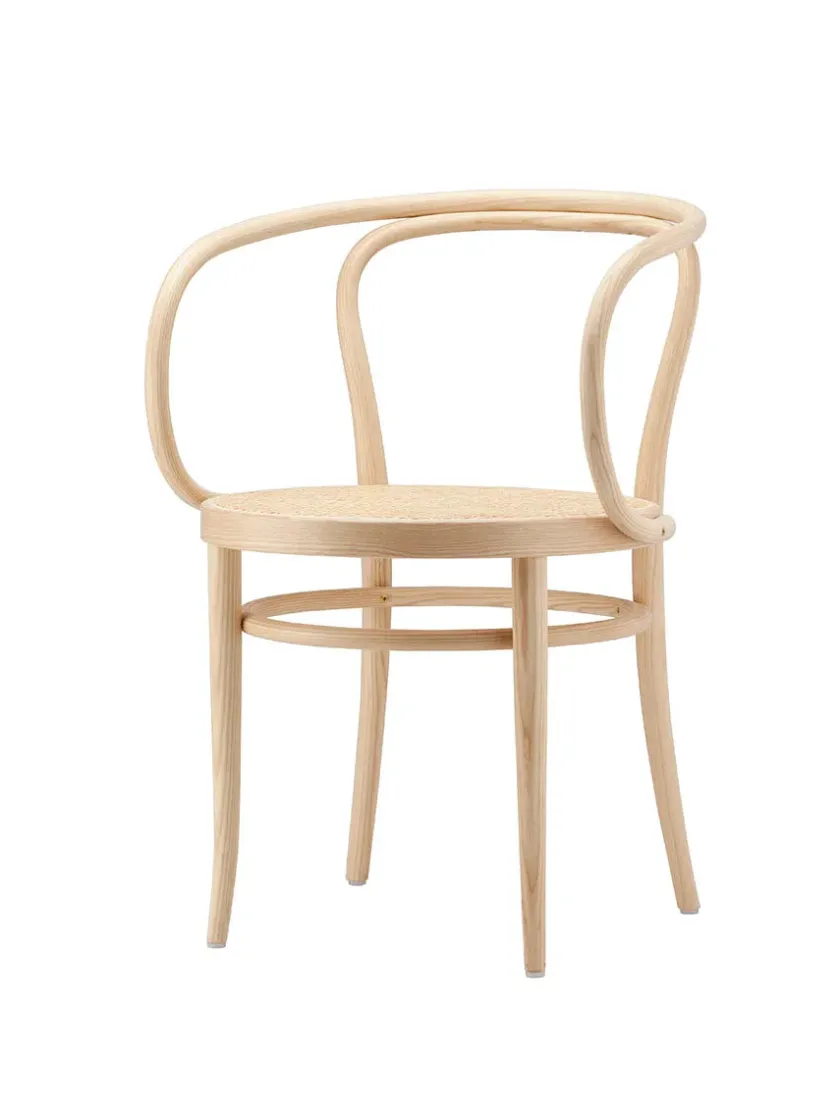 Thonet 209 Armstol, bøg fra> Spisebordsstole