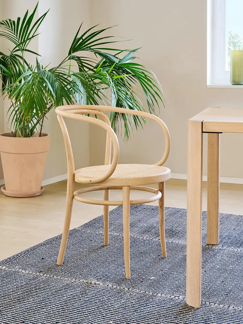 Thonet 209 Armstol, bøg fra> Spisebordsstole