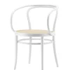 Thonet 209 Armstol, hvid fra> Spisebordsstole