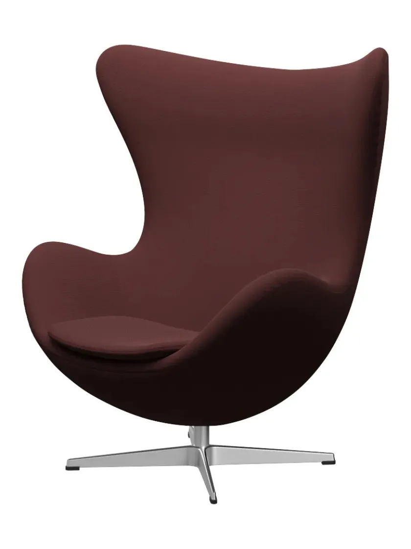 Fritz Hansen 3316 Ægget af Arne Jacobsen stofgr. 2> Loungestole|Lænestole