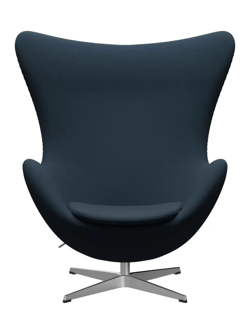Fritz Hansen 3316 Ægget af Arne Jacobsen stofgr. 2> Loungestole|Lænestole