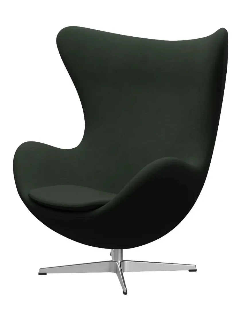 Fritz Hansen 3316 Ægget af Arne Jacobsen stofgr. 2> Loungestole|Lænestole