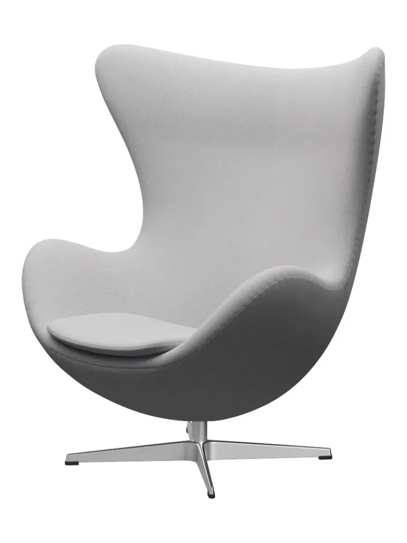 Fritz Hansen 3316 Ægget af Arne Jacobsen stofgr. 2> Loungestole|Lænestole