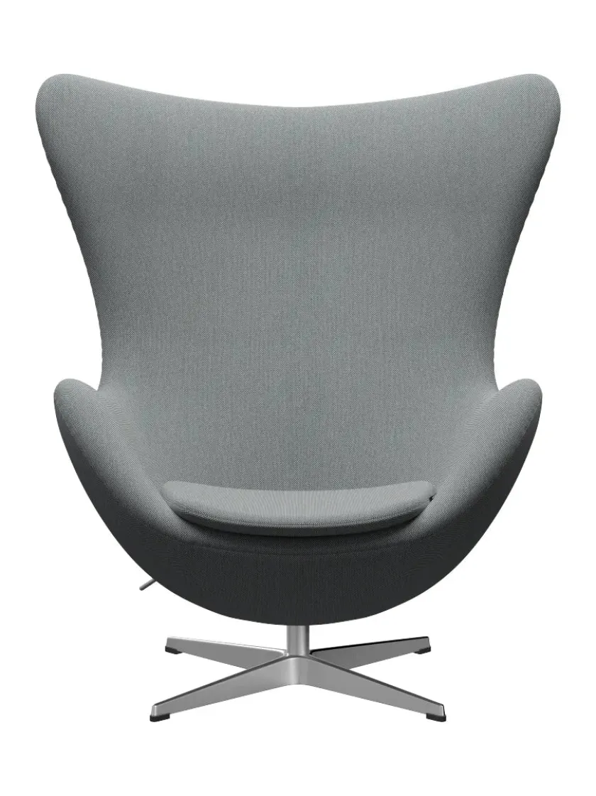 Fritz Hansen 3316 Ægget af Arne Jacobsen stofgr. 2> Loungestole|Lænestole
