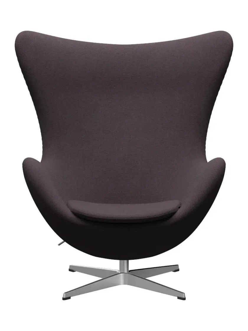 Fritz Hansen 3316 Ægget af Arne Jacobsen stofgr. 2> Loungestole|Lænestole