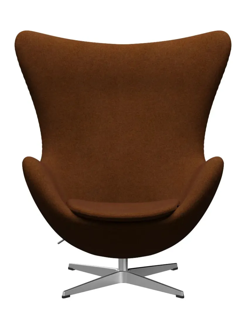 Fritz Hansen 3316 Ægget af Arne Jacobsen stofgr. 2> Loungestole|Lænestole
