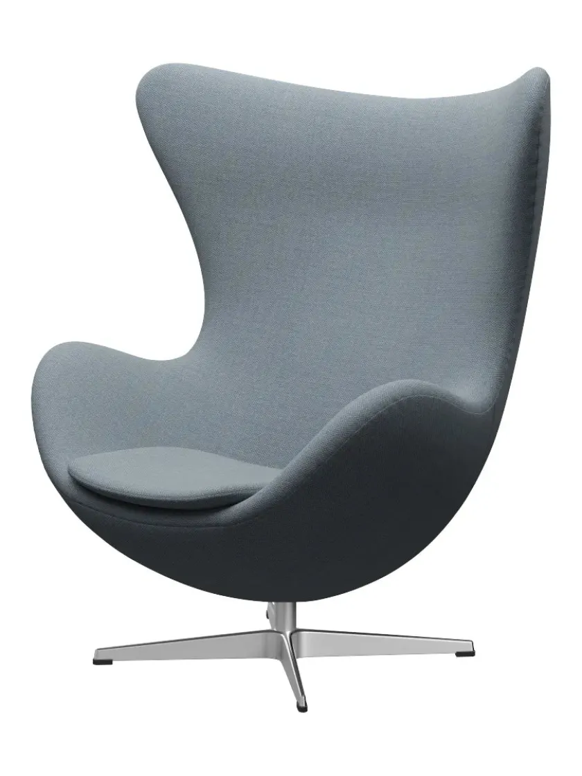 Fritz Hansen 3316 Ægget af Arne Jacobsen stofgr. 2> Loungestole|Lænestole