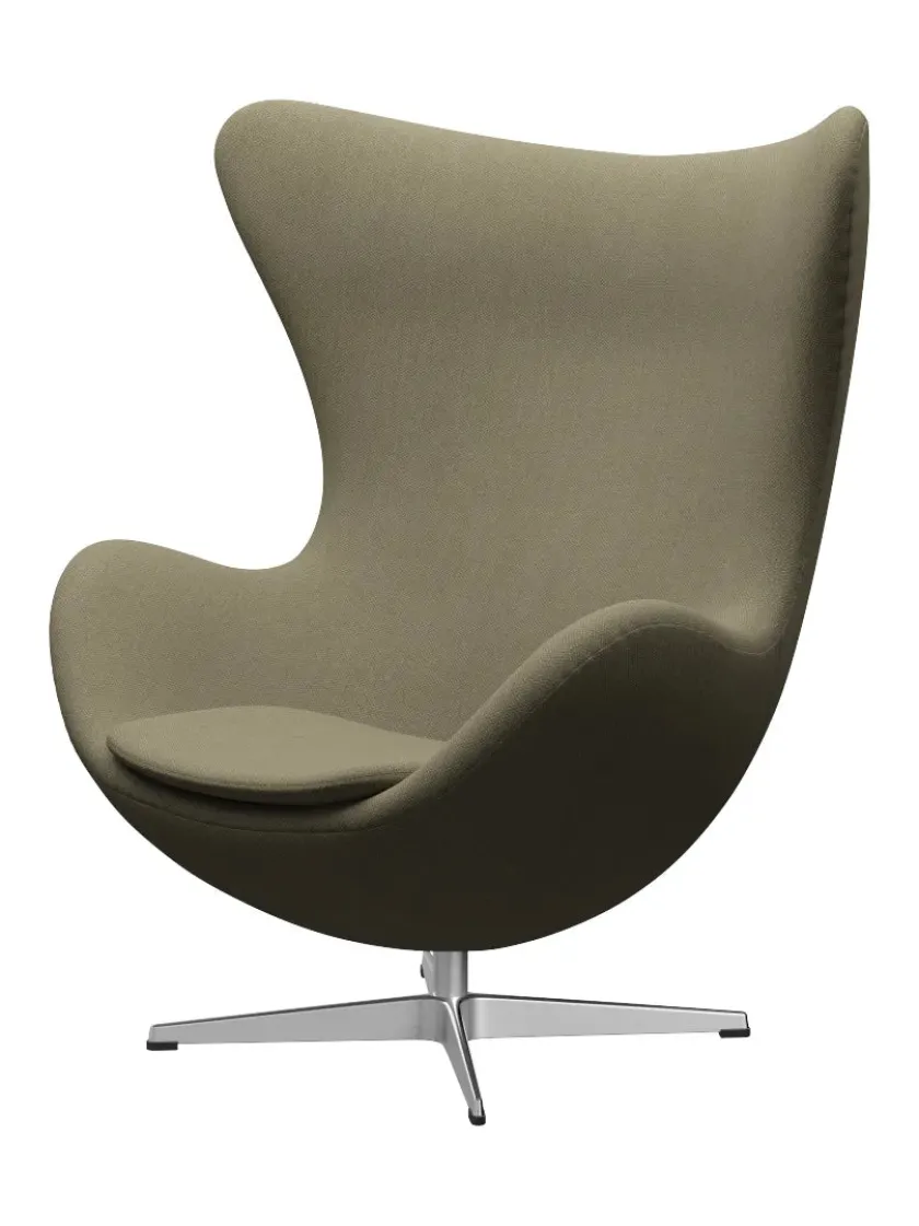 Fritz Hansen 3316 Ægget af Arne Jacobsen stofgr. 2> Loungestole|Lænestole