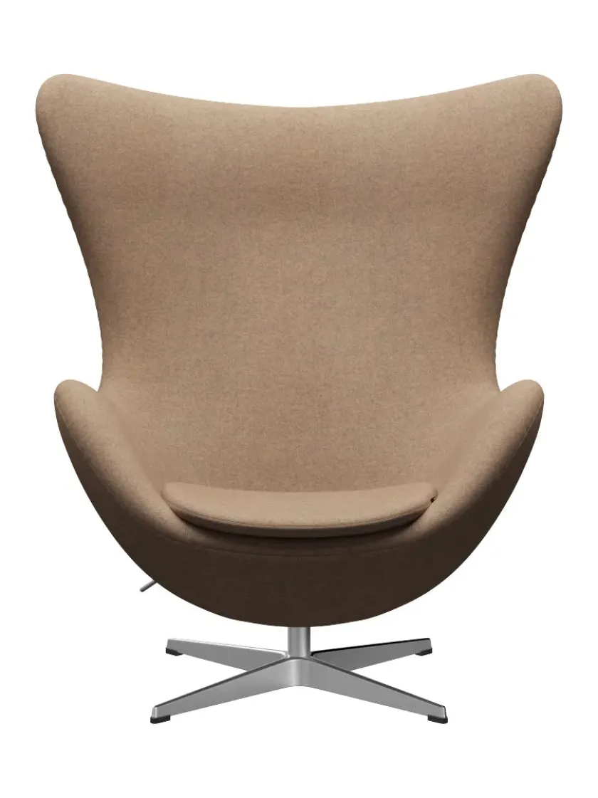 Fritz Hansen 3316 Ægget af Arne Jacobsen stofgr. 2> Loungestole|Lænestole