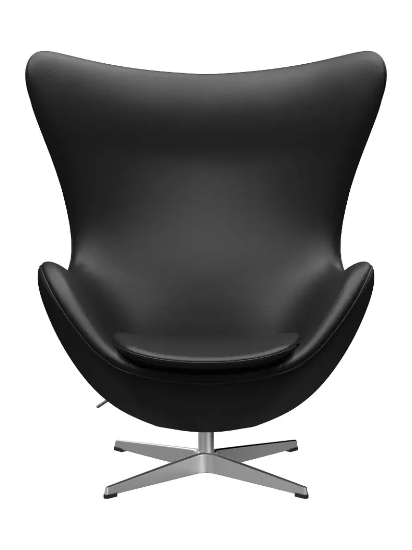 Fritz Hansen 3316 Ægget af Arne Jacobsen stofgr. 2> Loungestole|Lænestole