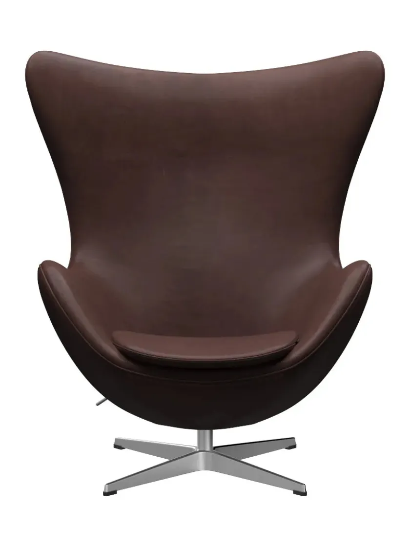Fritz Hansen 3316 Ægget af Arne Jacobsen stofgr. 2> Loungestole|Lænestole