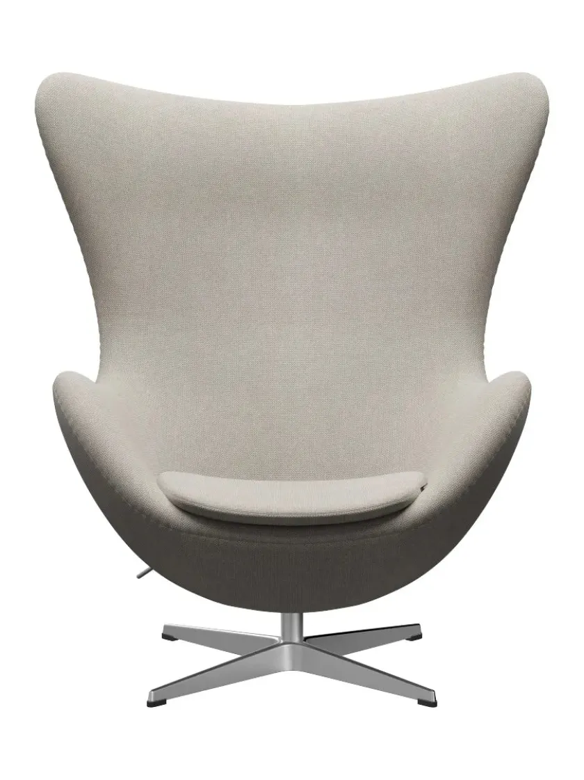 Fritz Hansen 3316 Ægget af Arne Jacobsen stofgr. 2> Loungestole|Lænestole