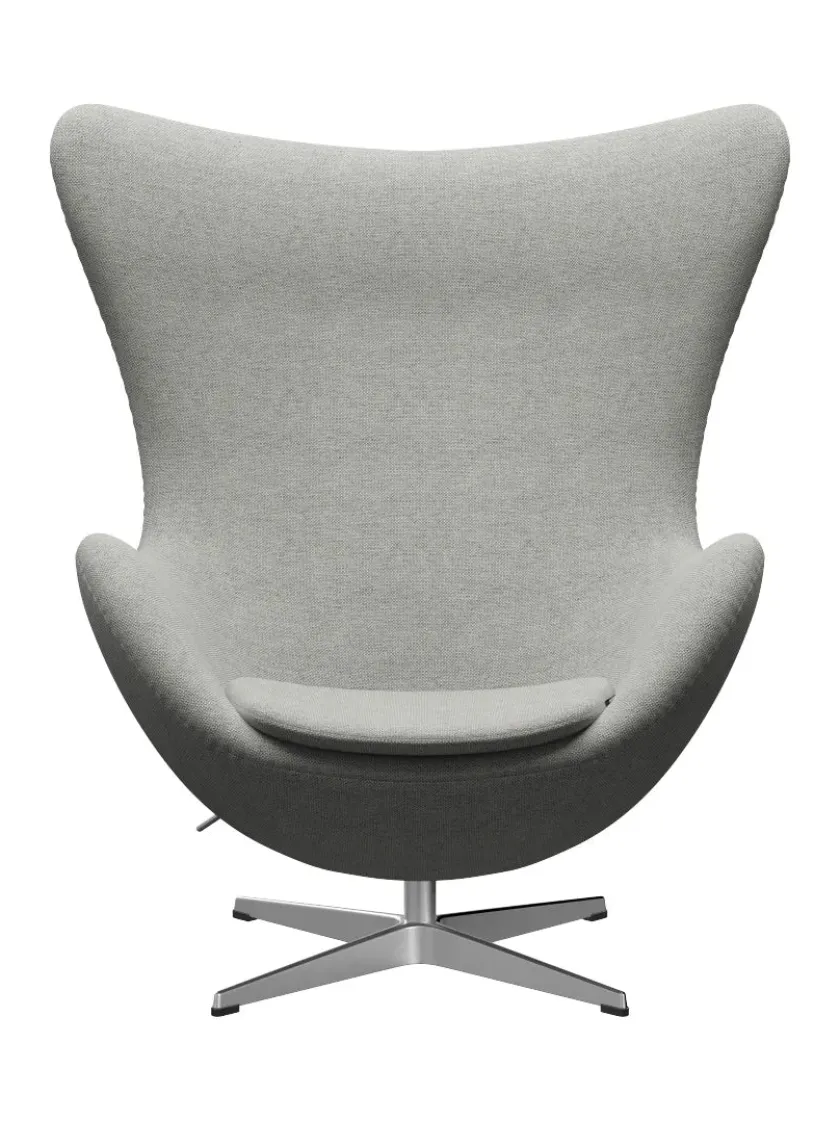 Fritz Hansen 3316 Ægget af Arne Jacobsen stofgr. 2> Loungestole|Lænestole