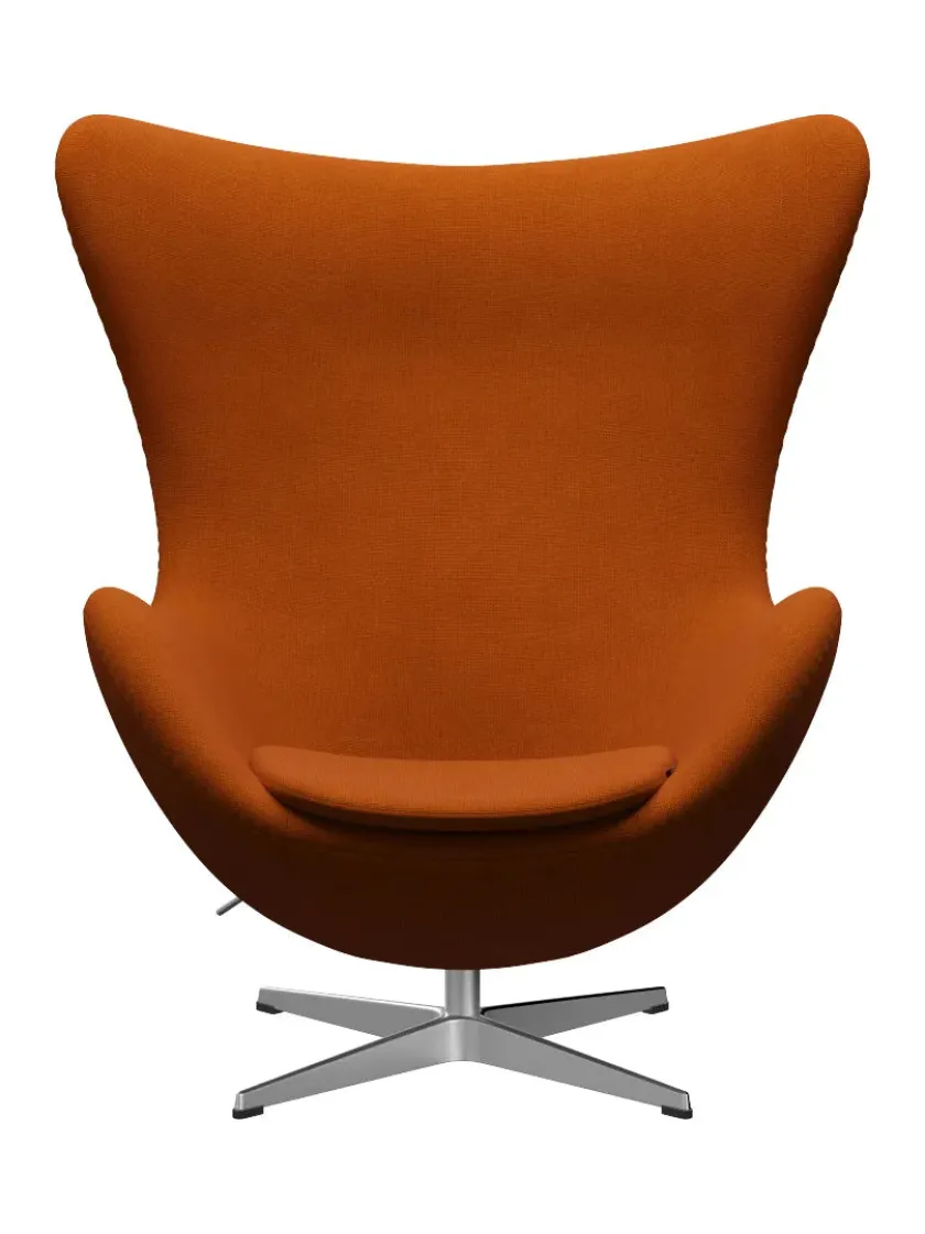 Fritz Hansen 3316 Ægget af Arne Jacobsen stofgr. 2> Loungestole|Lænestole