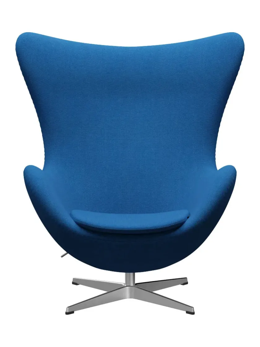 Fritz Hansen 3316 Ægget af Arne Jacobsen stofgr. 2> Loungestole|Lænestole