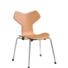 Fritz Hansen 3130 Grand Prix Barnestol, oregon pine fra>Børn Børnestole