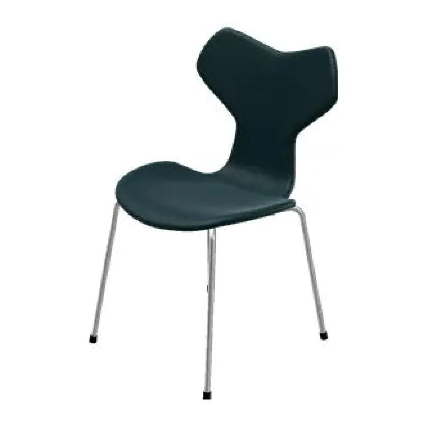 Fritz Hansen 3130 Grand Prix, fuldpolstret af Arne Jacobsen> Spisebordsstole