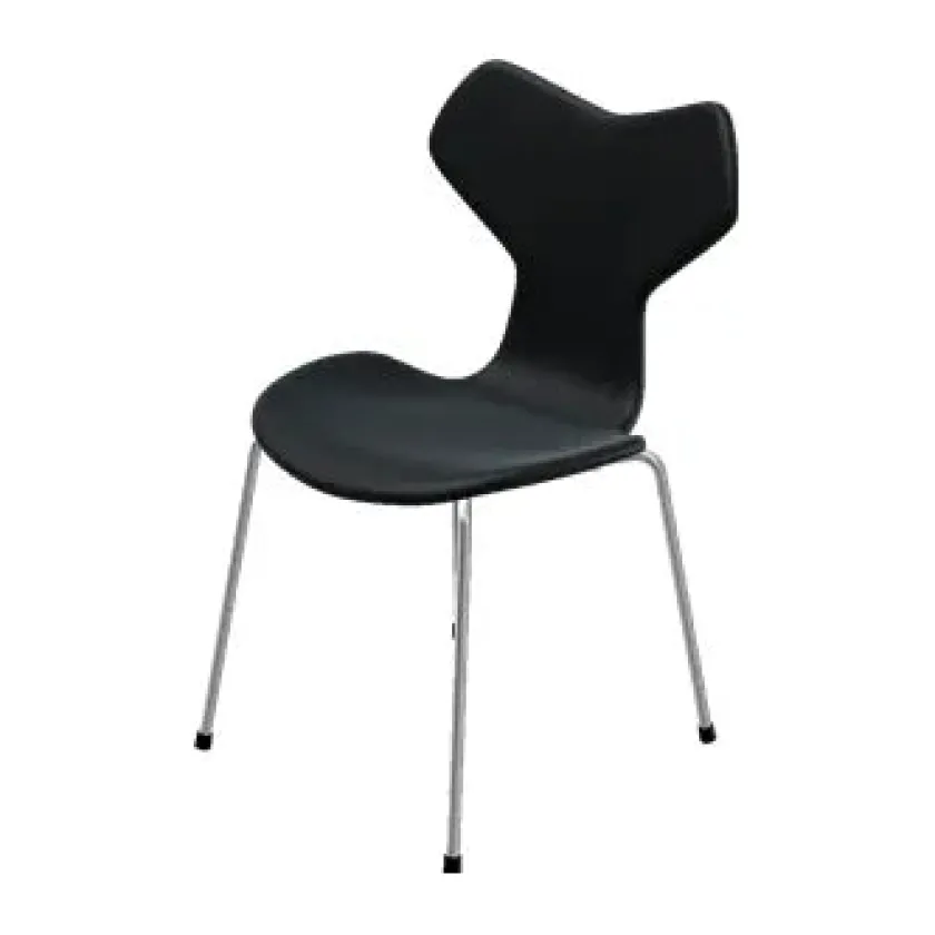 Fritz Hansen 3130 Grand Prix, fuldpolstret af Arne Jacobsen> Spisebordsstole