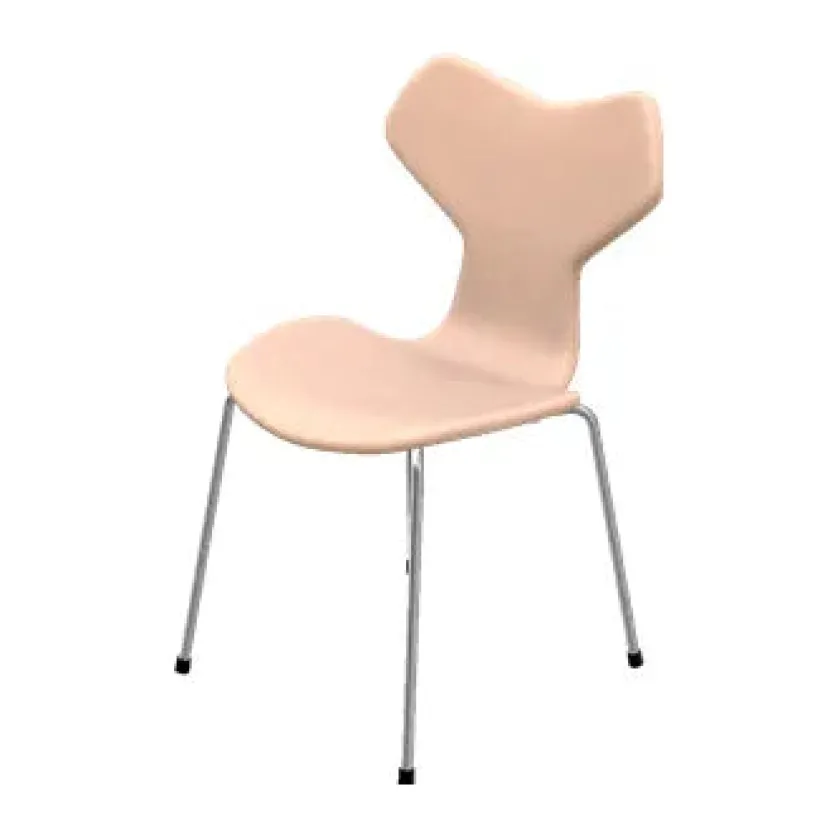 Fritz Hansen 3130 Grand Prix, fuldpolstret af Arne Jacobsen> Spisebordsstole