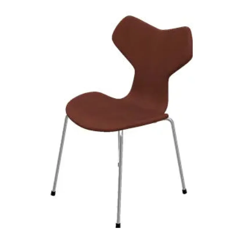 Fritz Hansen 3130 Grand Prix, fuldpolstret af Arne Jacobsen> Spisebordsstole