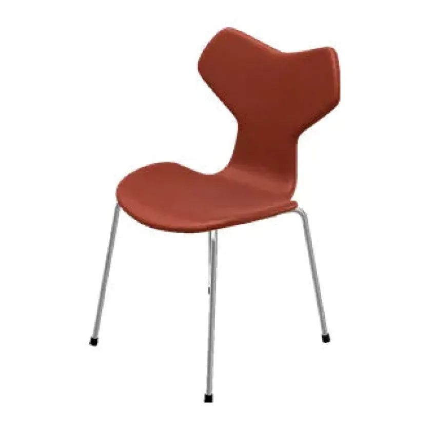 Fritz Hansen 3130 Grand Prix, fuldpolstret af Arne Jacobsen> Spisebordsstole