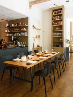 Fritz Hansen 4130 Grand Prix med træben af Arne Jacobsen> Spisebordsstole