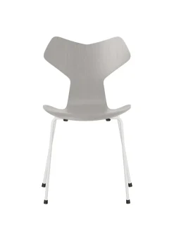 Fritz Hansen 3130 Grand Prix stol i farvet ask af Arne Jacobsen><noscript><img width=
