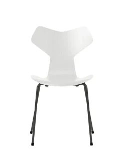 Fritz Hansen 3130 Grand Prix stol i farvet ask af Arne Jacobsen><noscript><img width=