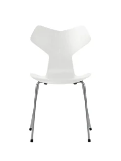 Fritz Hansen 3130 Grand Prix stol i farvet ask af Arne Jacobsen><noscript><img width=