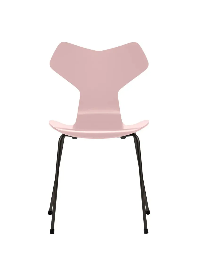 Fritz Hansen 3130 Grand Prix stol lakeret af Arne Jacobsen> Spisebordsstole