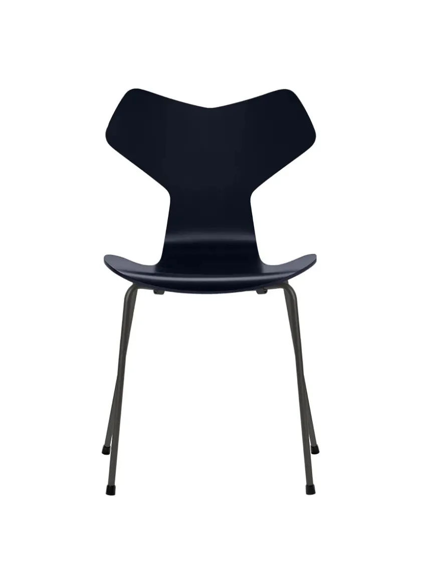 Fritz Hansen 3130 Grand Prix stol lakeret af Arne Jacobsen> Spisebordsstole