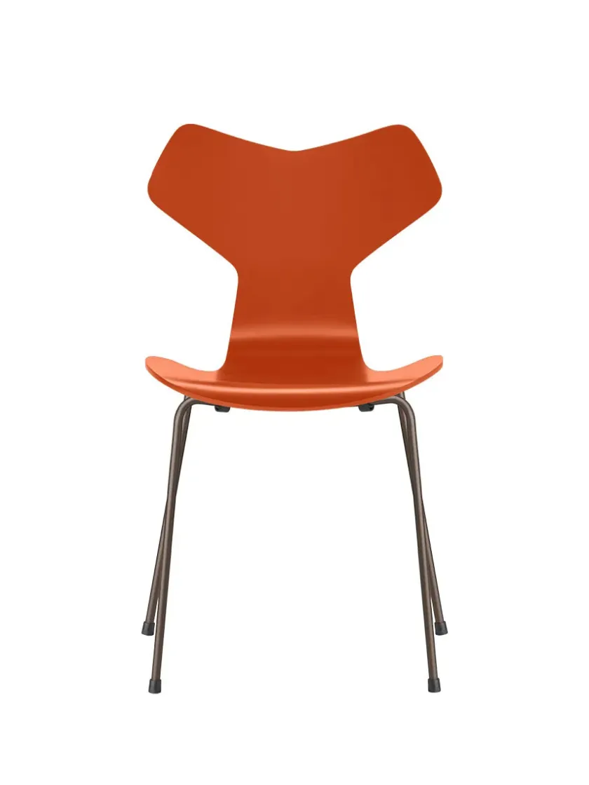 Fritz Hansen 3130 Grand Prix stol lakeret af Arne Jacobsen> Spisebordsstole