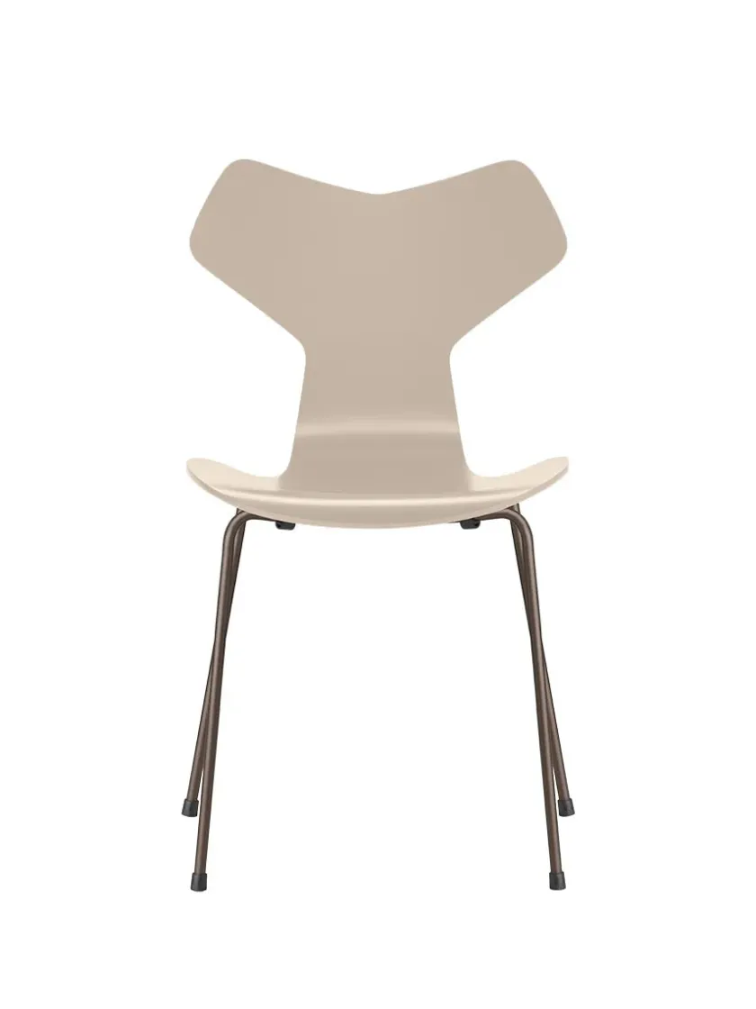 Fritz Hansen 3130 Grand Prix stol lakeret af Arne Jacobsen> Spisebordsstole