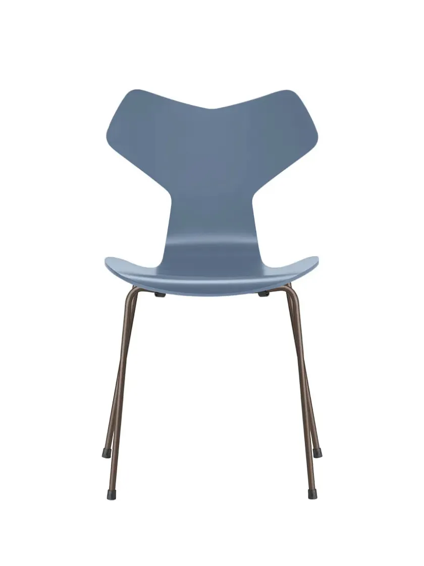 Fritz Hansen 3130 Grand Prix stol lakeret af Arne Jacobsen> Spisebordsstole