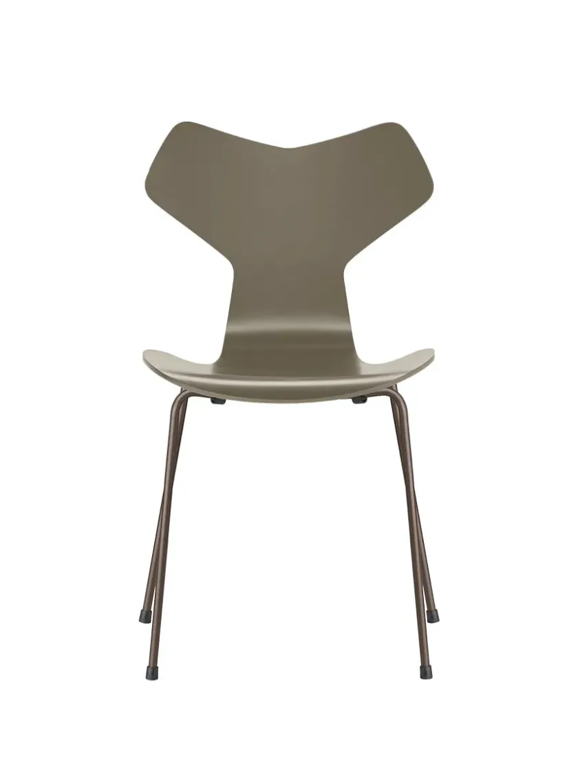 Fritz Hansen 3130 Grand Prix stol lakeret af Arne Jacobsen> Spisebordsstole