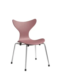 Fritz Hansen 3108 Liljen Barnestol, wild rose fra>Børn Børnestole