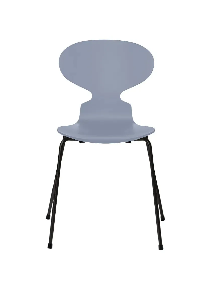 Fritz Hansen 3101 Myren Stol lakeret af Arne Jacobsen> Spisebordsstole