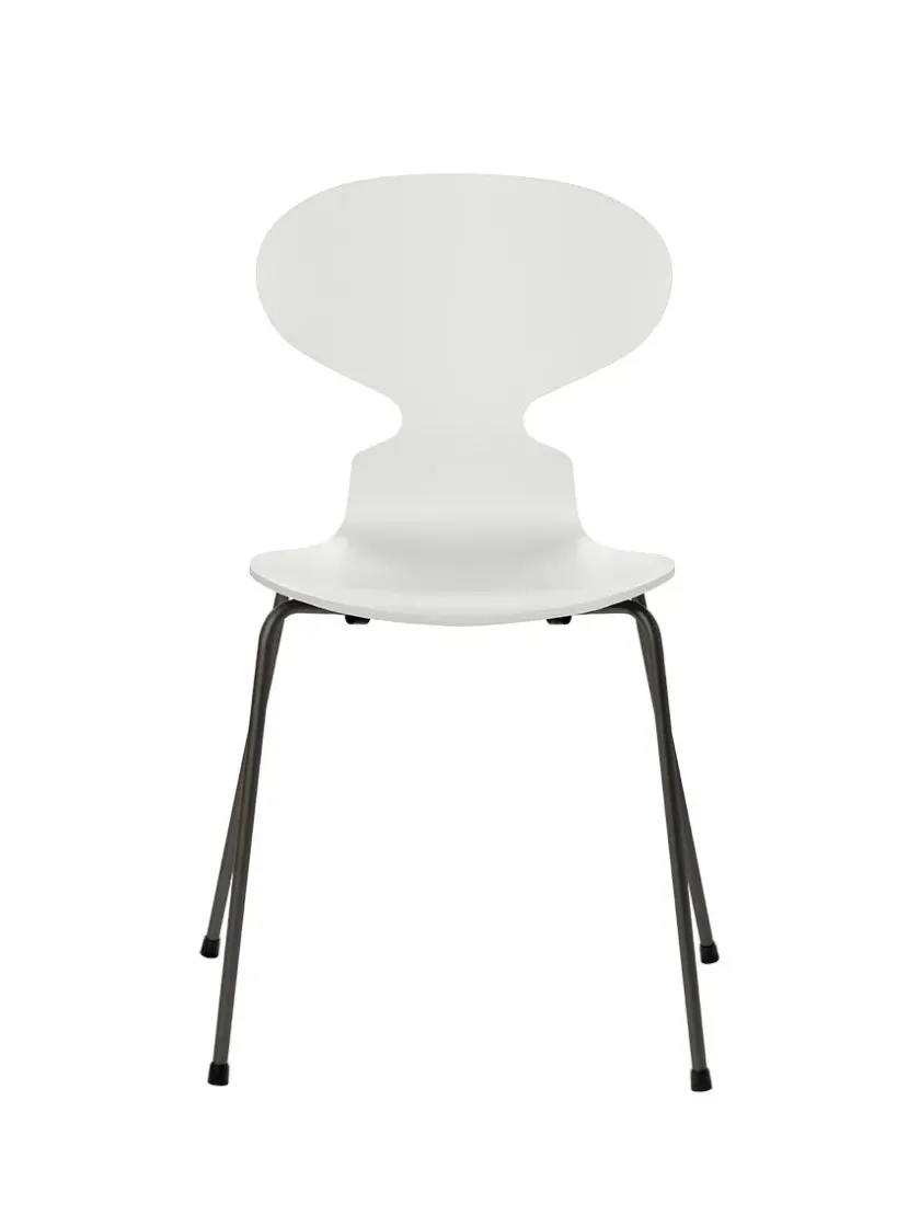 Fritz Hansen 3101 Myren Stol lakeret af Arne Jacobsen> Spisebordsstole