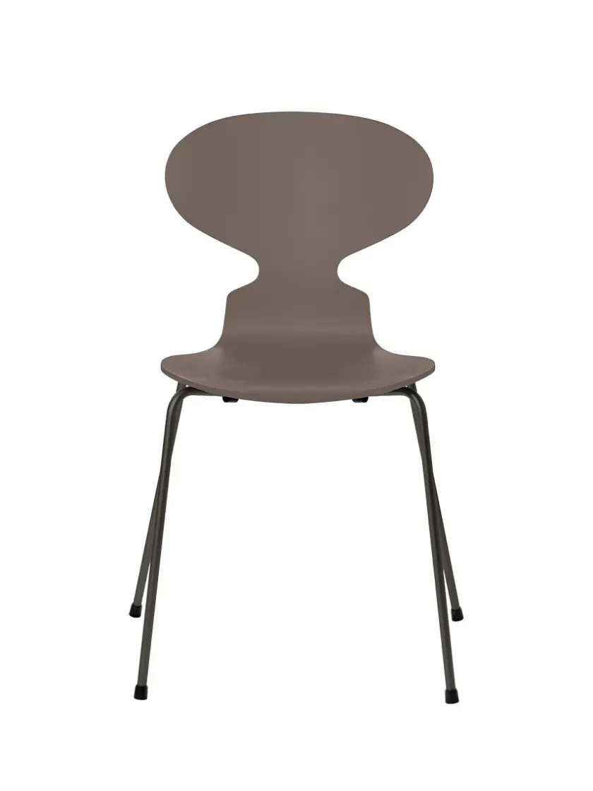 Fritz Hansen 3101 Myren Stol lakeret af Arne Jacobsen> Spisebordsstole