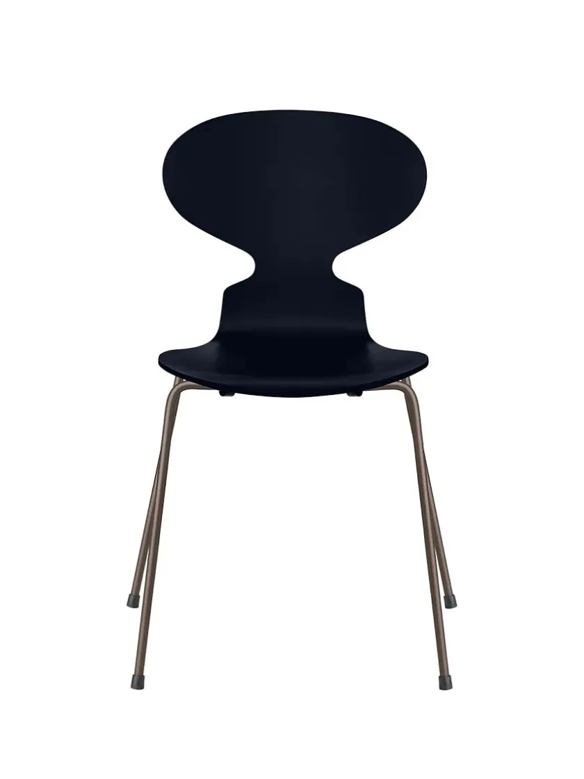 Fritz Hansen 3101 Myren Stol lakeret af Arne Jacobsen> Spisebordsstole