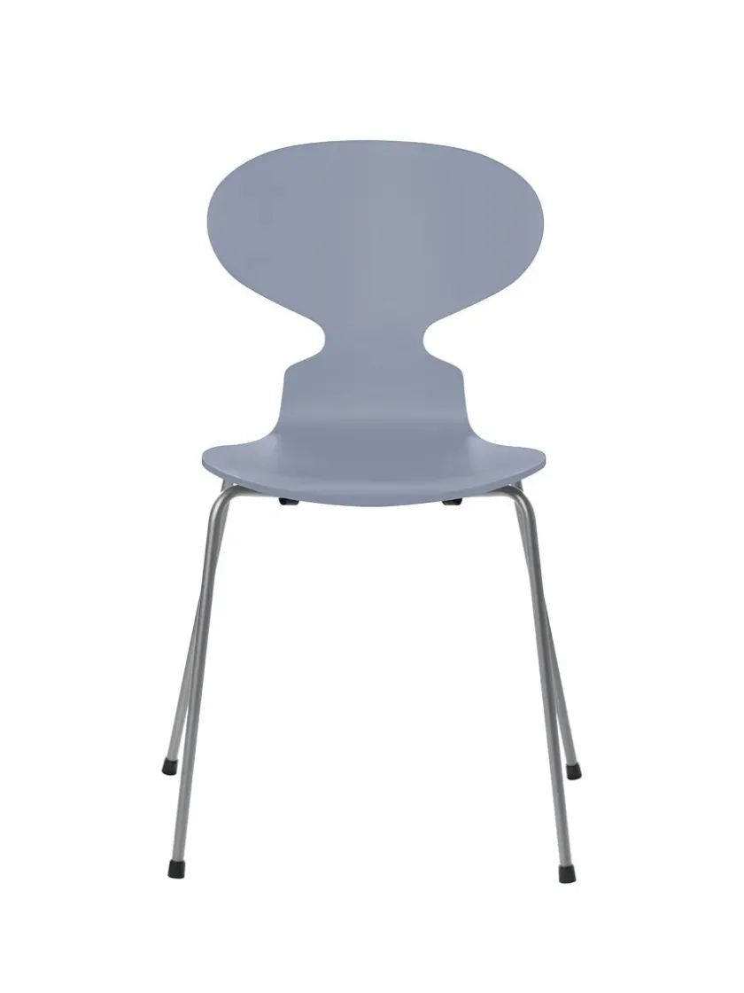 Fritz Hansen 3101 Myren Stol lakeret af Arne Jacobsen> Spisebordsstole