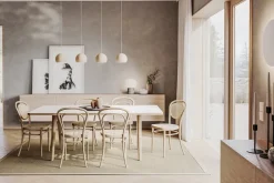 Thonet 215 R Spisebordsstol, ask fra> Spisebordsstole
