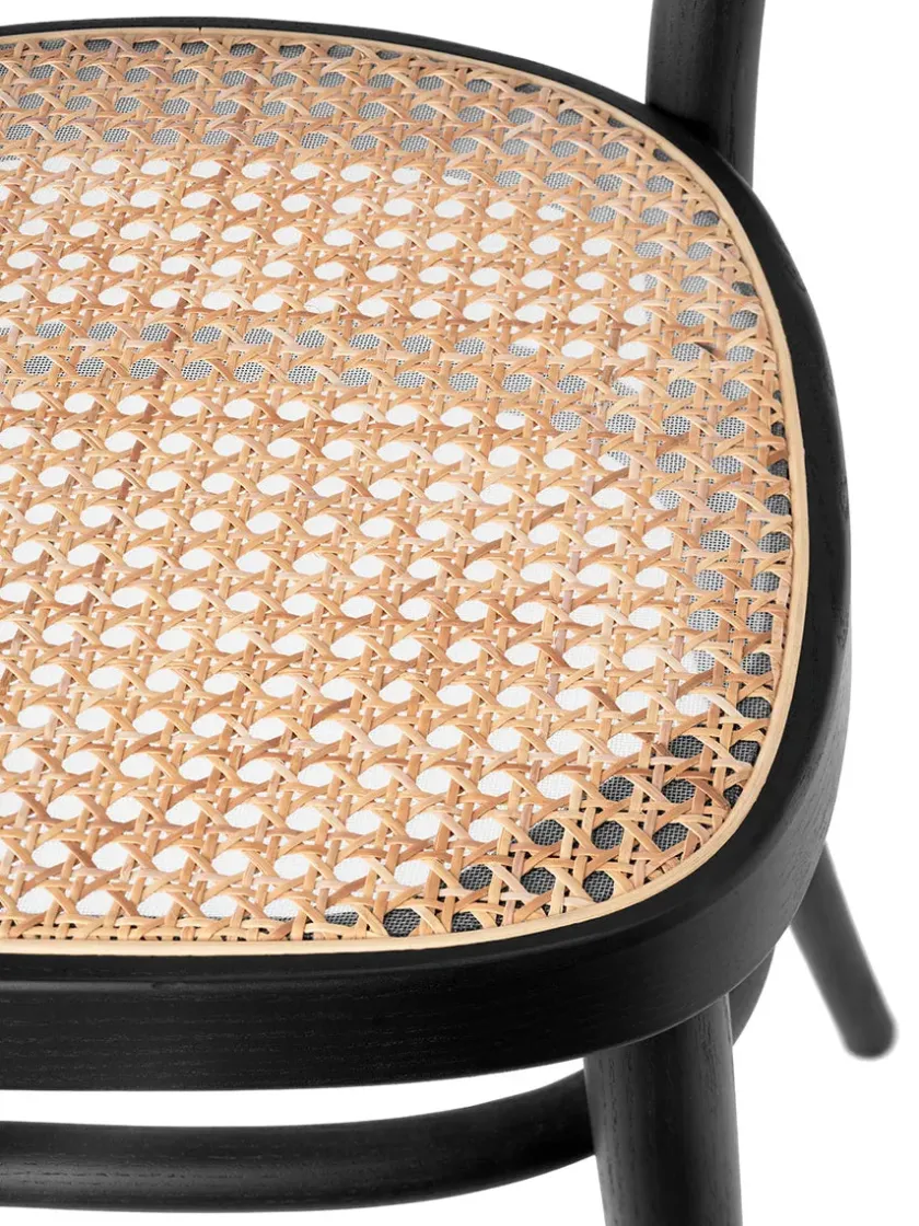 Thonet 215 R Spisebordsstol, sort ask fra> Spisebordsstole
