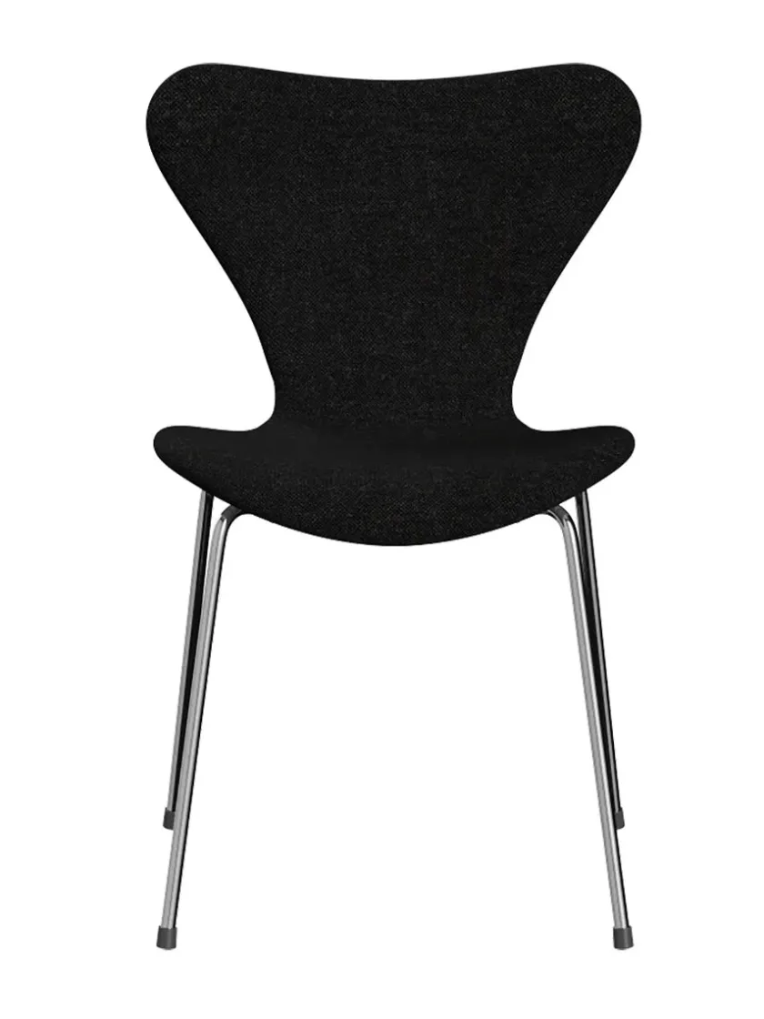 Fritz Hansen 3107 Serie 7, fuldpolstret af Arne Jacobsen> Spisebordsstole