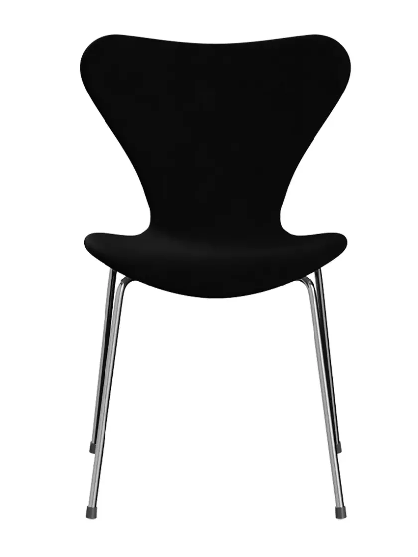Fritz Hansen 3107 Serie 7, fuldpolstret af Arne Jacobsen> Spisebordsstole