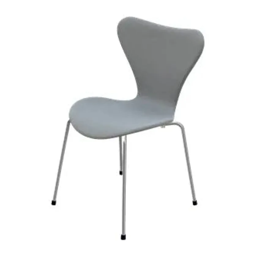 Fritz Hansen 3107 Serie 7, fuldpolstret af Arne Jacobsen> Spisebordsstole