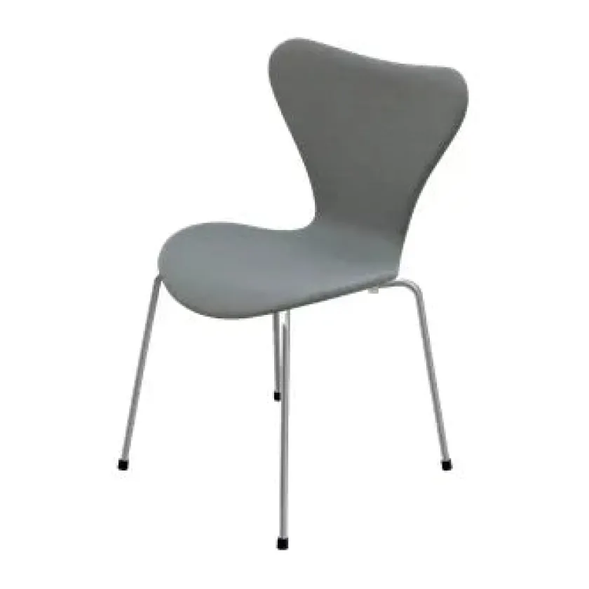 Fritz Hansen 3107 Serie 7, fuldpolstret af Arne Jacobsen> Spisebordsstole